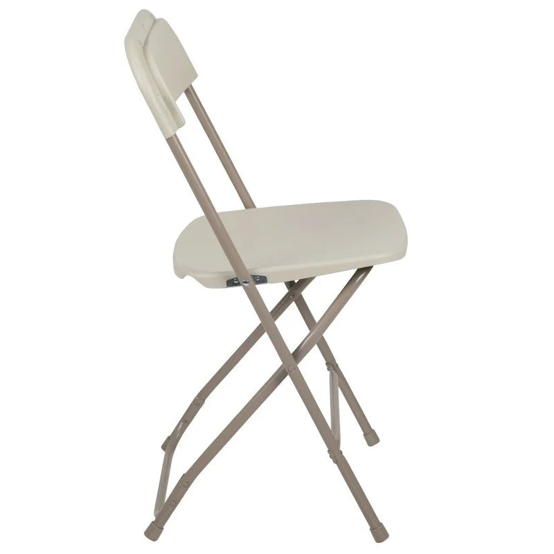 Chaise pliante en plastique – Lot de 10 – Capacité de poids de 295 kg – Chaise d'événement