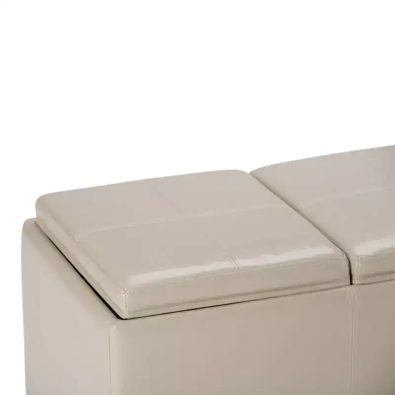 Franklin Storage Ottoman and benches - WyndenHall