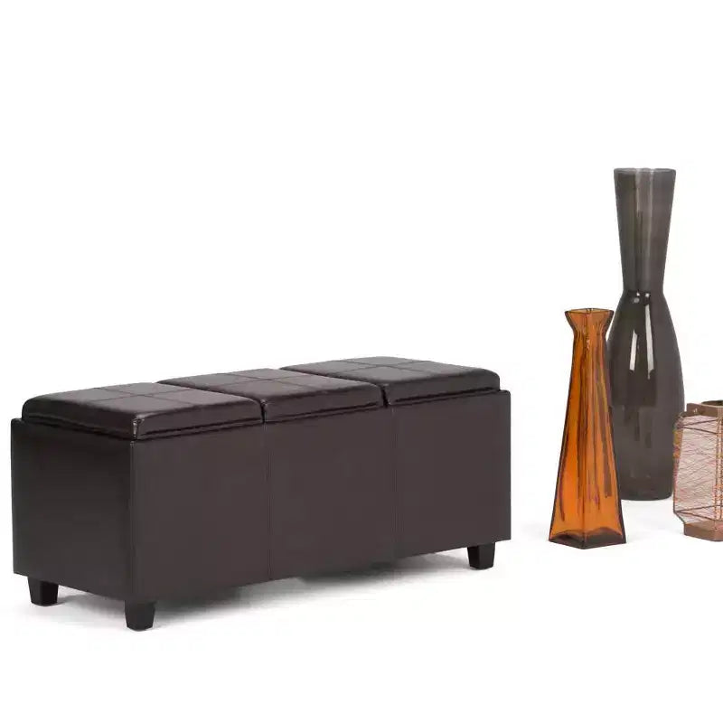 Franklin Storage Ottoman and benches - WyndenHall
