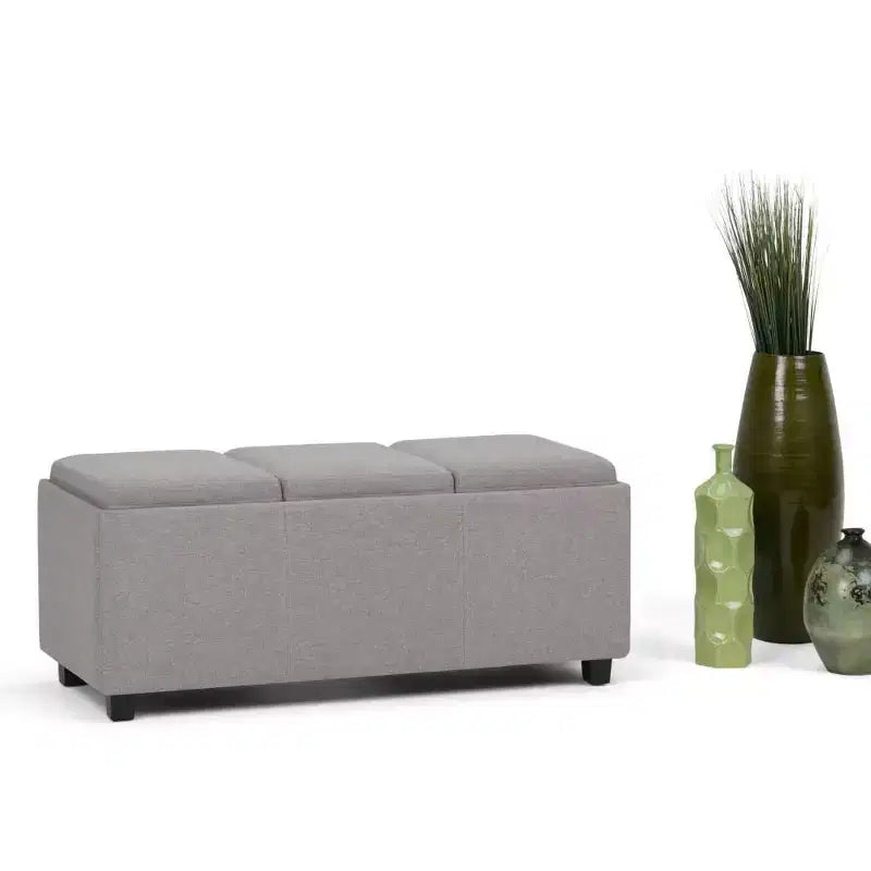 Franklin Storage Ottoman and benches - WyndenHall