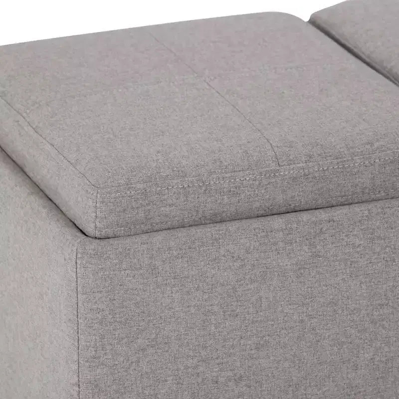 Franklin Storage Ottoman and benches - WyndenHall
