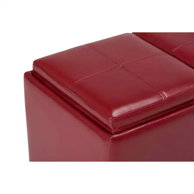Franklin Storage Ottoman and benches - WyndenHall