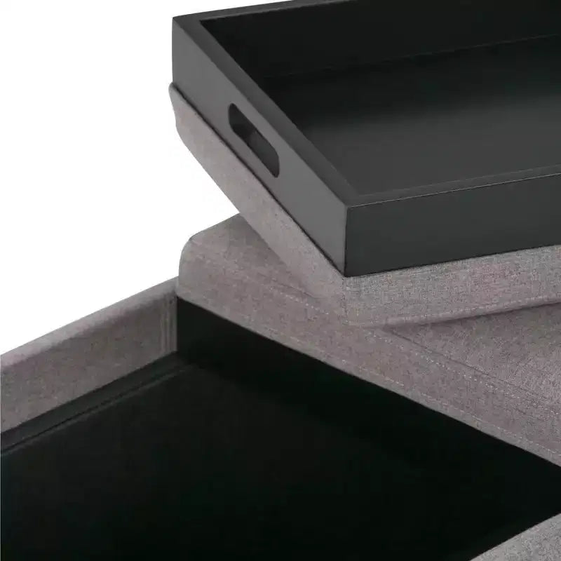 Franklin Storage Ottoman and benches - WyndenHall