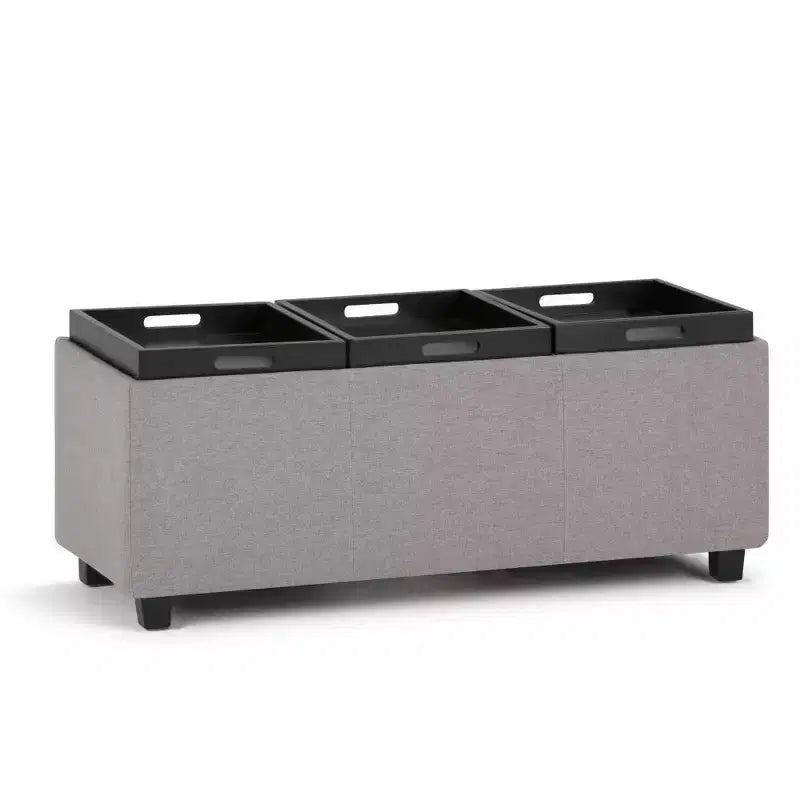 Franklin Storage Ottoman and benches - WyndenHall