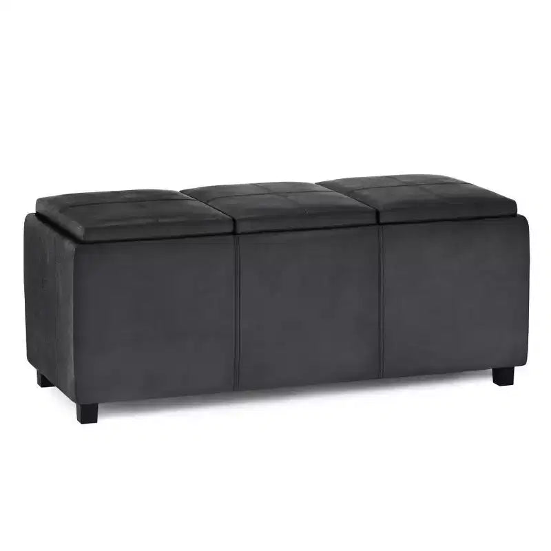 Pouf de rangement et bancs Franklin - WyndenHall