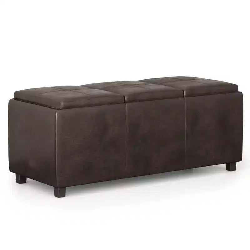 Pouf de rangement et bancs Franklin - WyndenHall