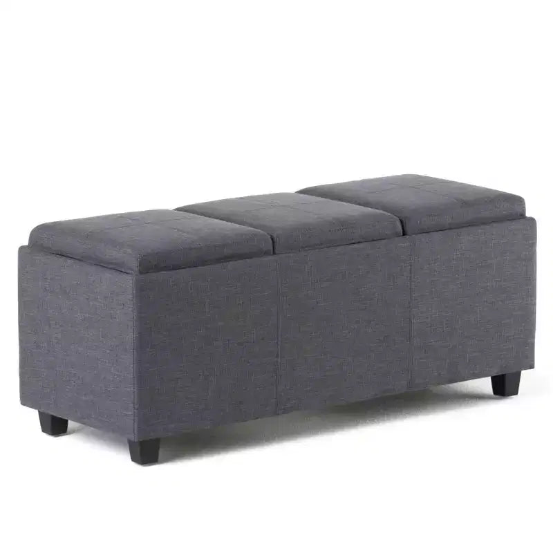 Pouf de rangement et bancs Franklin - WyndenHall