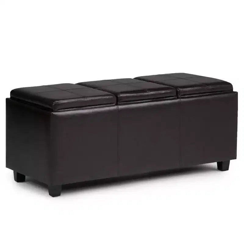 Pouf de rangement et bancs Franklin - WyndenHall