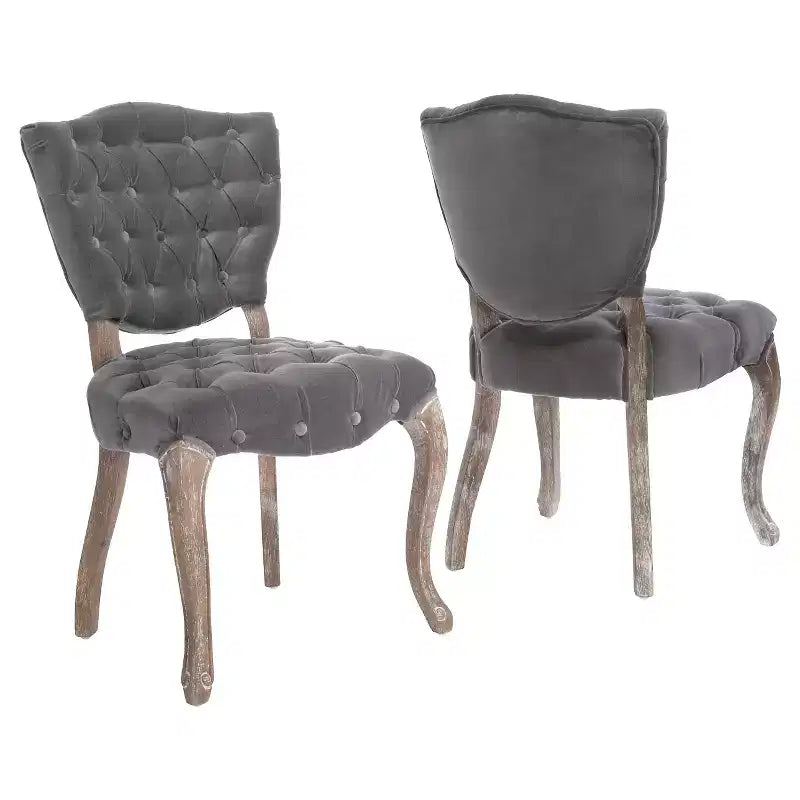 Bates Tufted Dining Chair Set 2ct - Christopher Knight Home