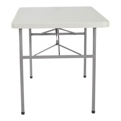 Table pliante multi-usage en résine 4", gris clair - OSP Home Furnishings