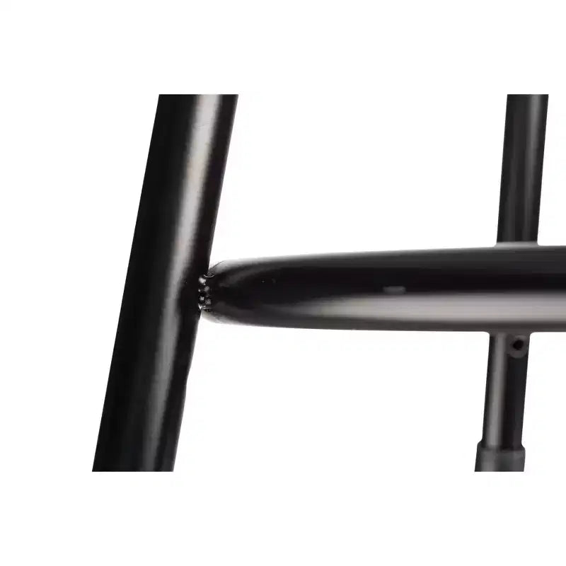 Set of 2 30" Heavy Duty Steel Barstools Black - Hampden Furnishings: No Assembly, Masonite Seat, 300lb Capacity