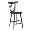 Eagle Ridge Counter Height Barstool Black - OSP Home Furnishings: 26-Inch, Wood Legs, Armless Design