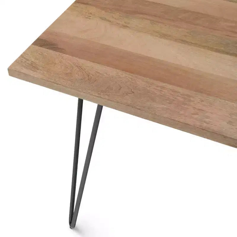 66"x40" Moreno Dining Table Natural - WyndenHall