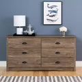 Salt Spring 6 Drawer Dresser Drifted Gray - Prepac