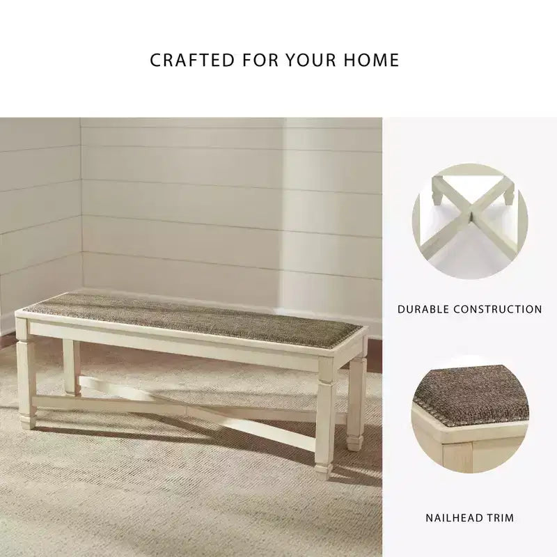 Benches Cream - Signature Design by Ashley