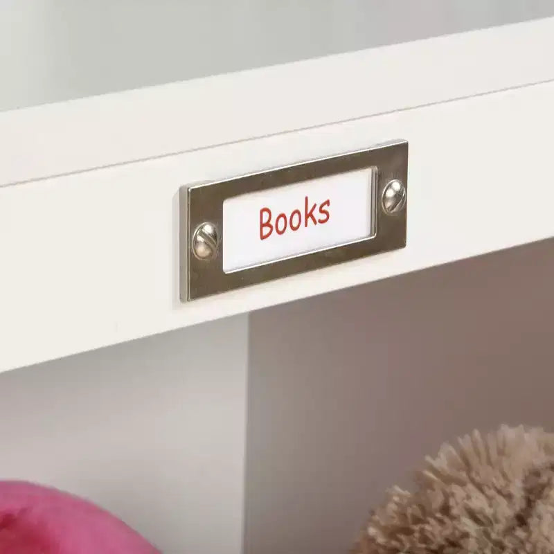 Twin Pogo Bookcase/Footboard Soft White Finish - Sauder