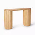 Dowel Console Table Natural - Threshold™ designed with Studio McGee