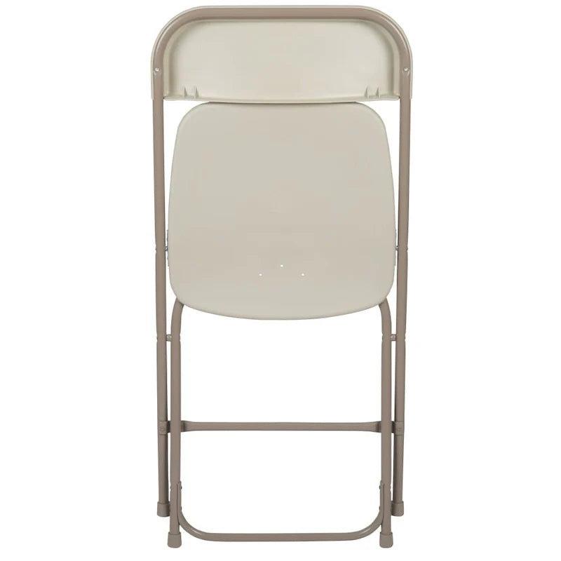 Chaise pliante en plastique – Lot de 10 – Capacité de poids de 295 kg – Chaise d'événement