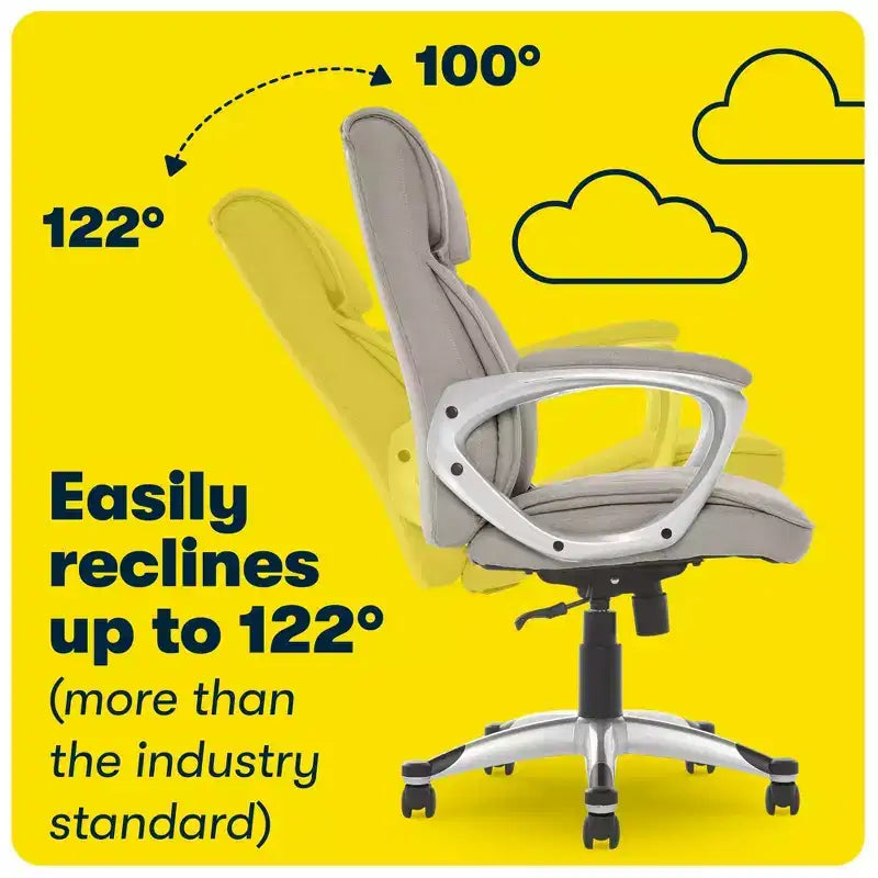 Serta Fabric Executive Chair