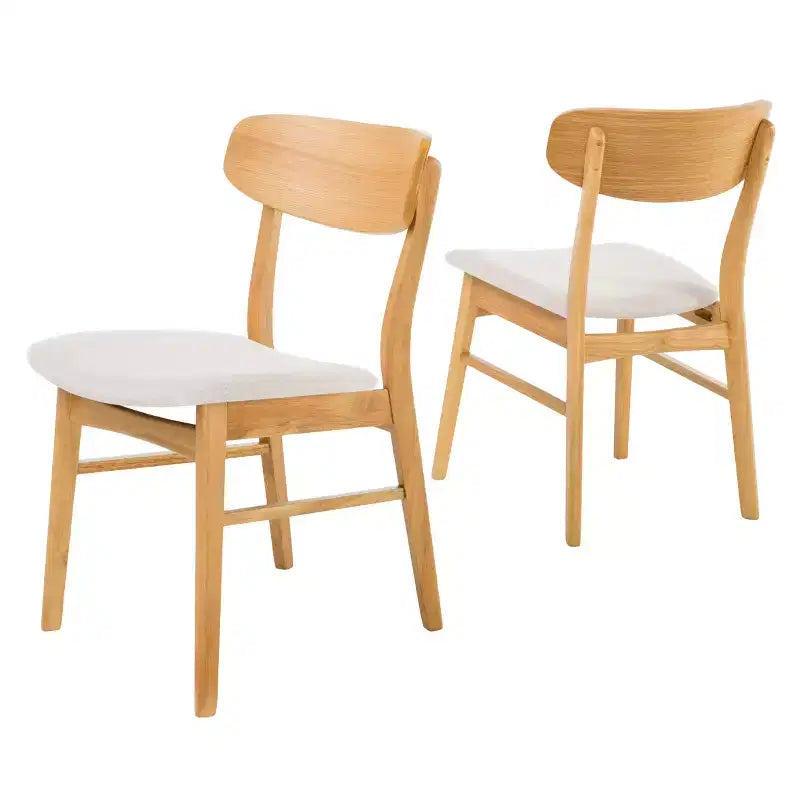 Lot de 2 chaises de salle à manger Lucious - Christopher Knight Home
