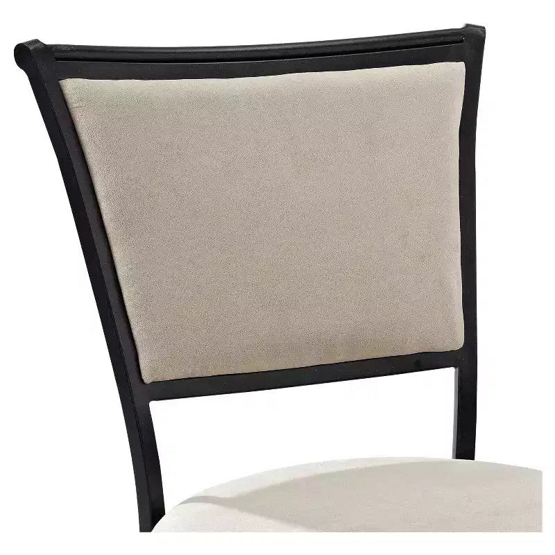 Rachel Swivel Barstool Black with Cushion - Crosley