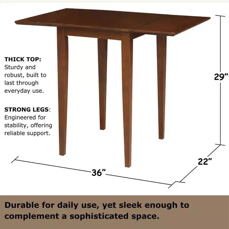 Tate Dropleaf Dining Table - International Concepts