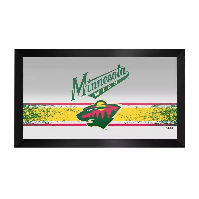 NHL Framed Logo Mirror