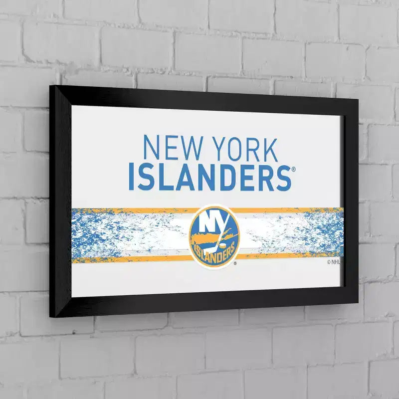 NHL Framed Logo Mirror
