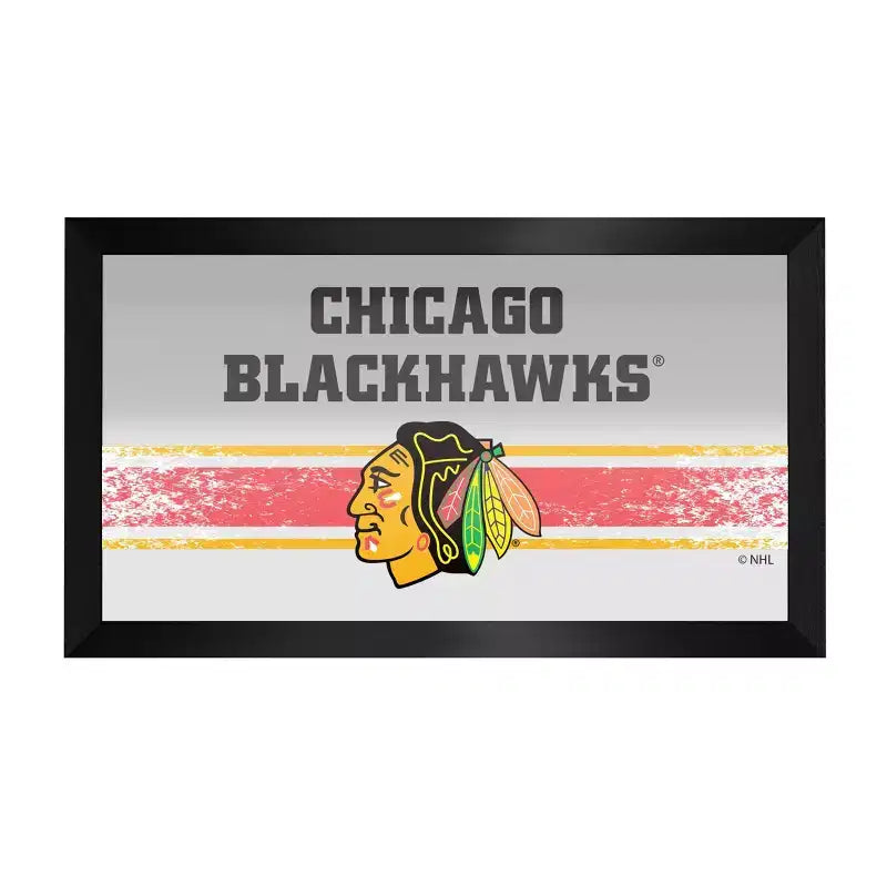 NHL Framed Logo Mirror