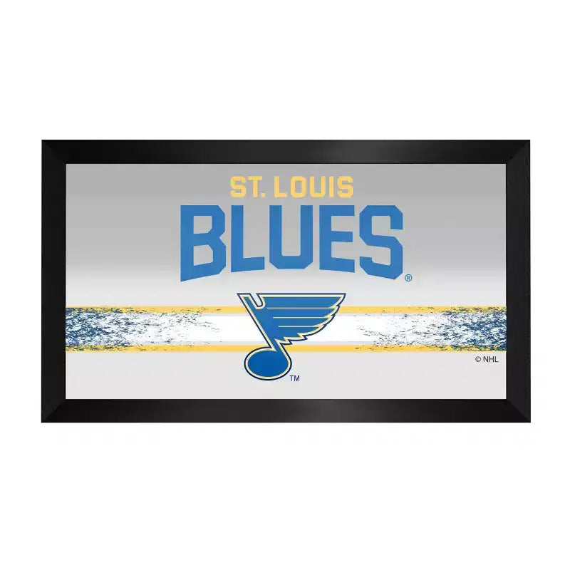 NHL Framed Logo Mirror