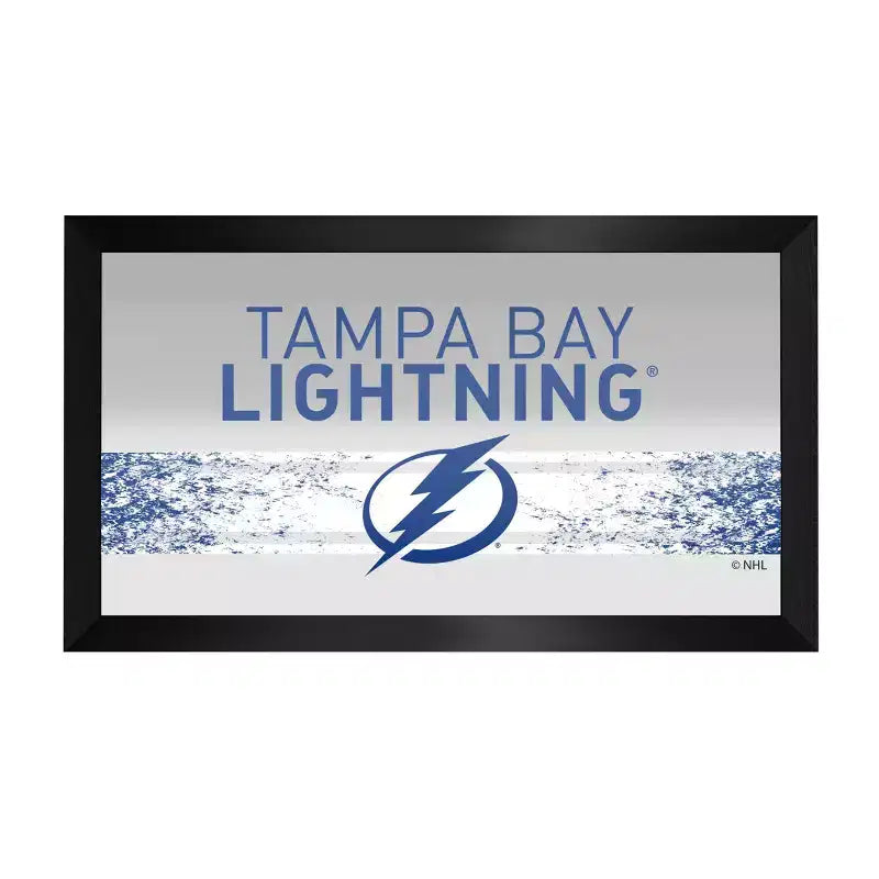 NHL Framed Logo Mirror