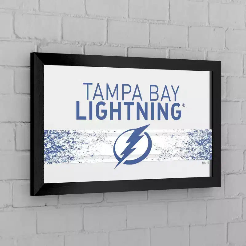 NHL Framed Logo Mirror