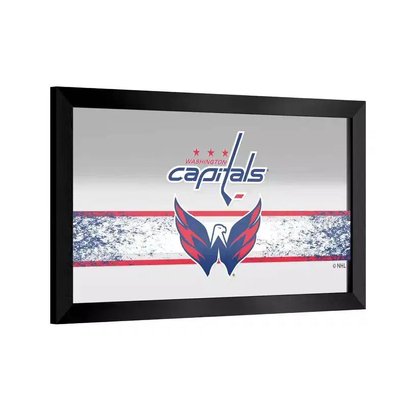 Miroir logo encadré LNH