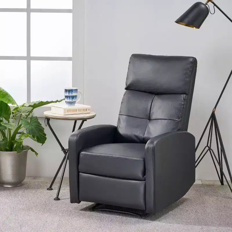 Samedi Faux Leather Recliner Club Chair - Christopher Knight Home