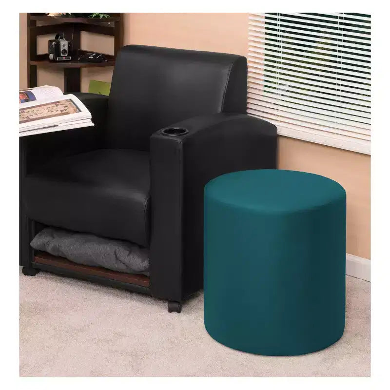 Logan Round Ottoman - Niche