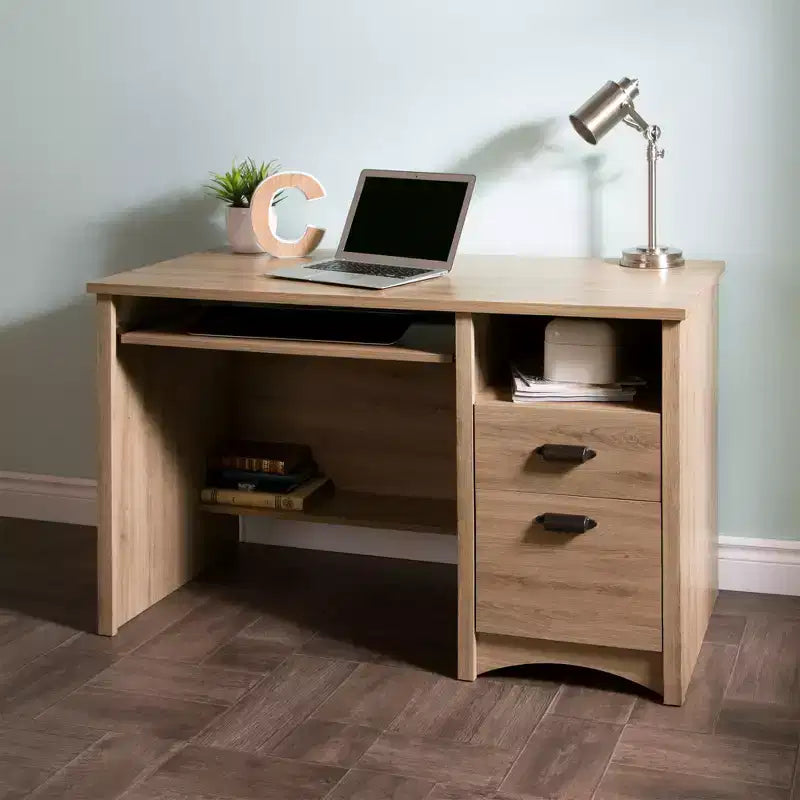 Gascony Wood Computer Desk with Drawers - South Shore