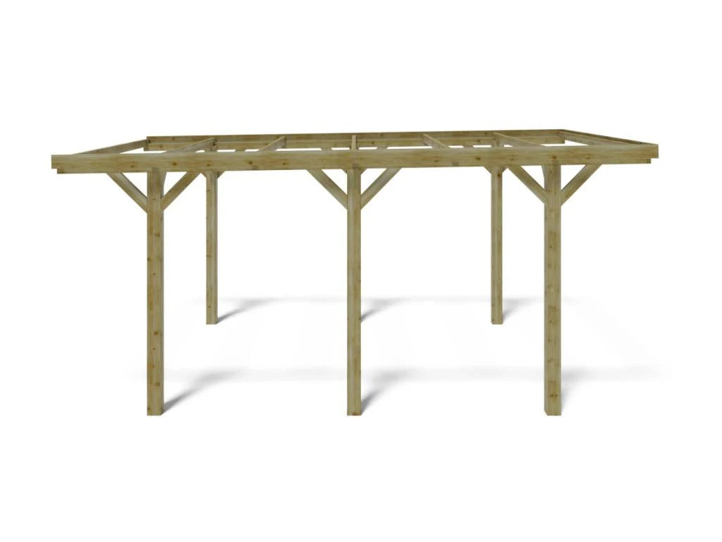 Carport Abri Voiture - Vert
