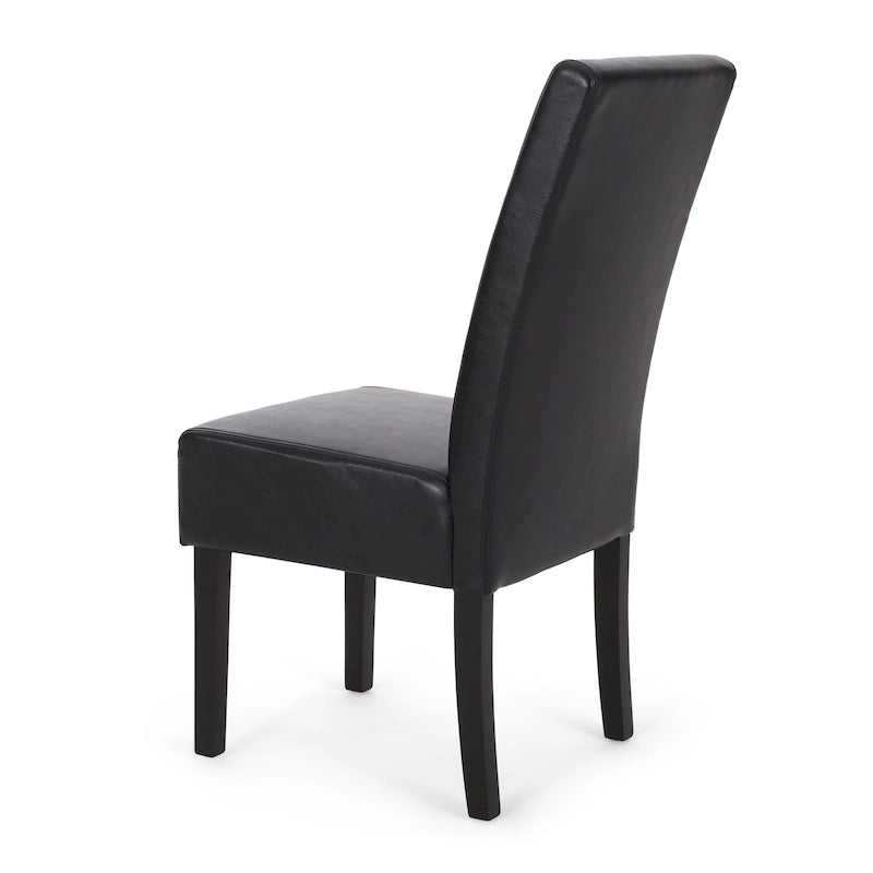 Chaises de salle à manger tapissées à motifs Pertica (lot de 4) par Christopher Knight Home