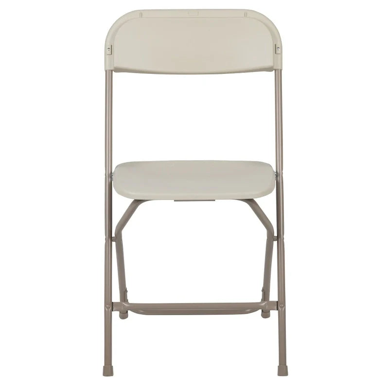 Chaise pliante en plastique – Lot de 10 – Capacité de poids de 295 kg – Chaise d'événement