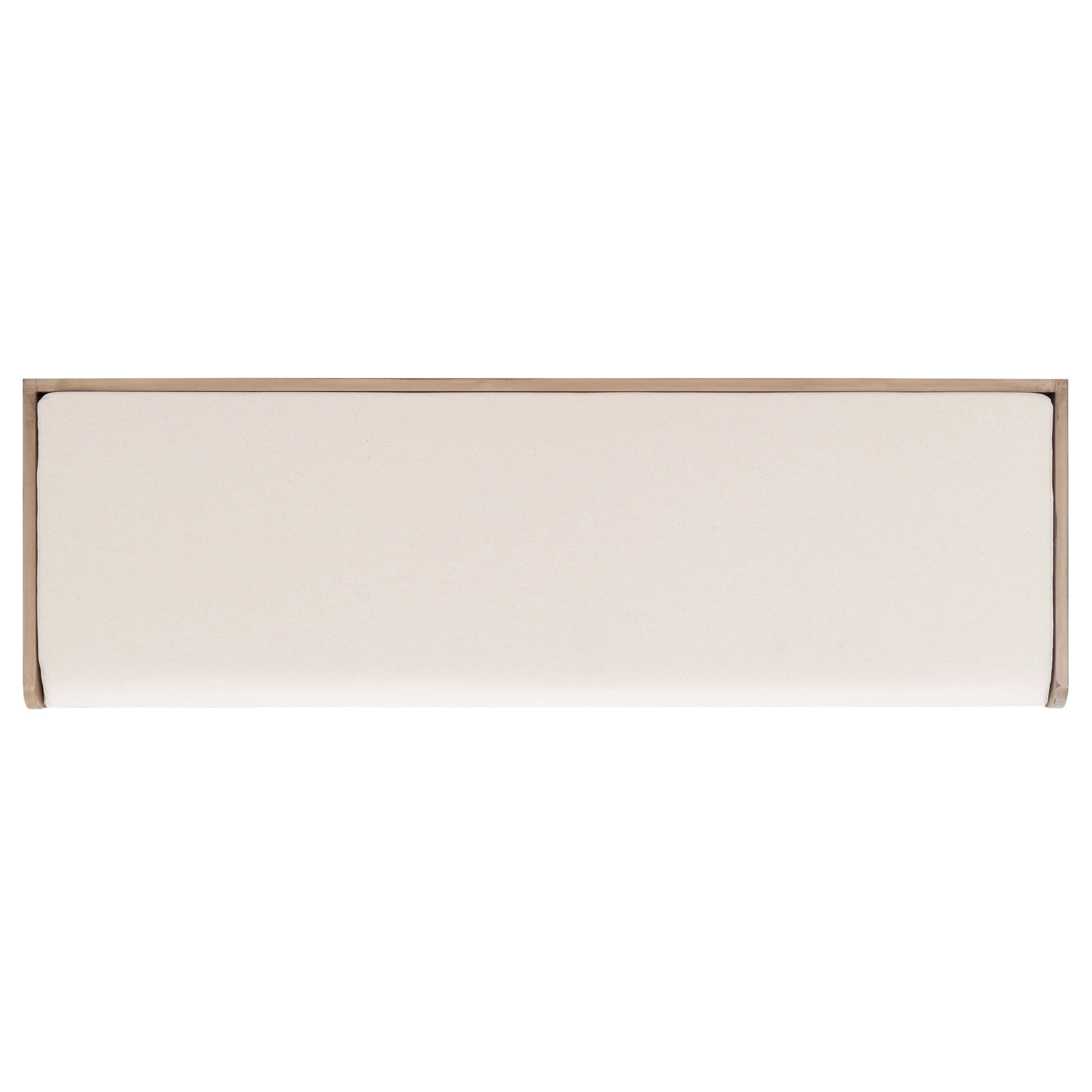 Banc de rangement SAFAVIEH Fiorello 3 tiroirs avec coussin - 47,3 L x 15 P x 19 H - 47Lx15Px19H