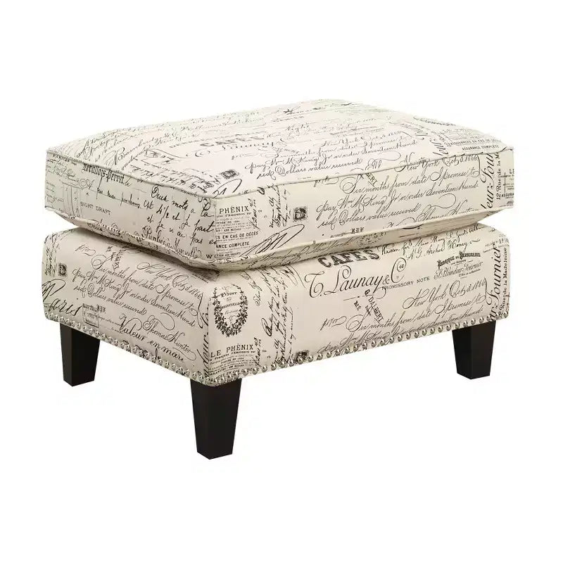 Emery Ottoman - Picket House Furnishings