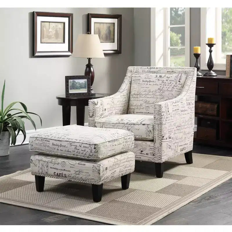 Pouf Emery - Picket House Furnishings