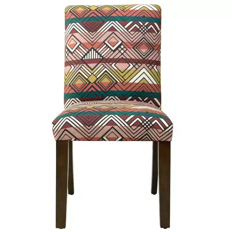 Skyline Furniture Hendrix Dining Chair in Geometric