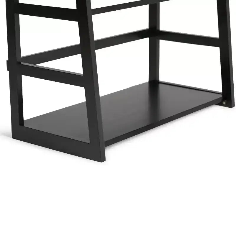 63x30 Normandy Ladder Shelf Bookcase Farmhouse - Wyndenhall