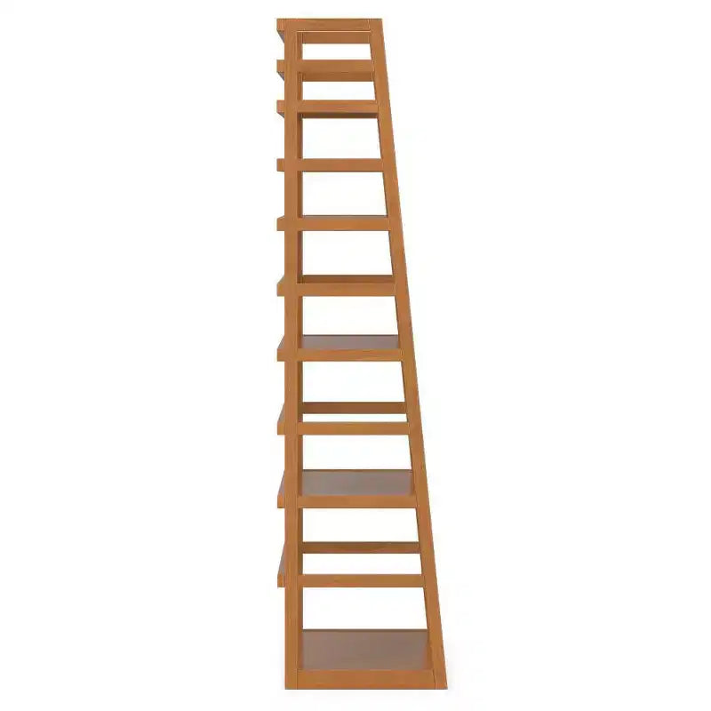 63x30 Normandy Ladder Shelf Bookcase Farmhouse - Wyndenhall