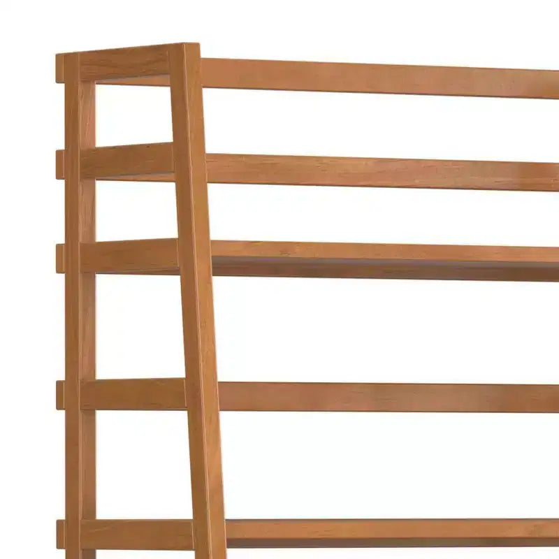 63x30 Normandy Ladder Shelf Bookcase Farmhouse - Wyndenhall