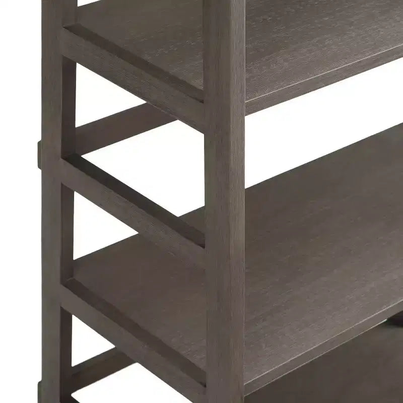 63x30 Normandy Ladder Shelf Bookcase Farmhouse - Wyndenhall