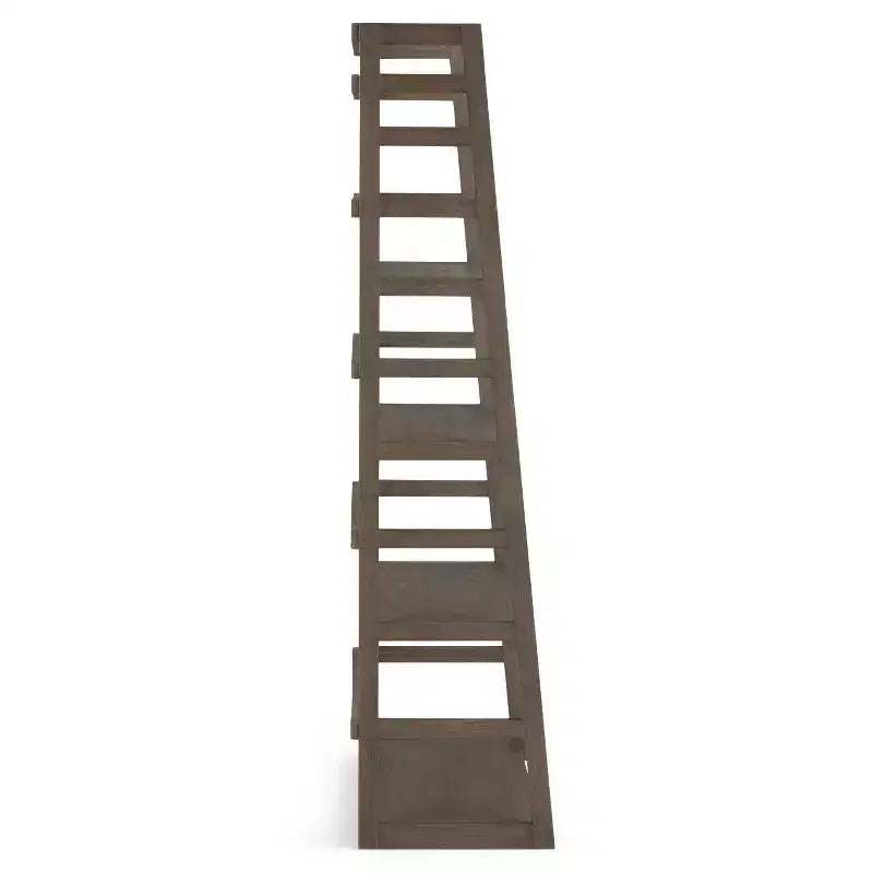 63x30 Normandy Ladder Shelf Bookcase Farmhouse - Wyndenhall