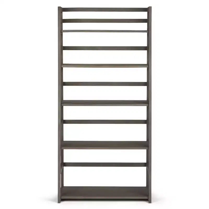 63x30 Normandy Ladder Shelf Bookcase Farmhouse - Wyndenhall