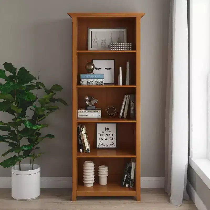 Halifax 5 Shelf Bookshelf - WyndenHall